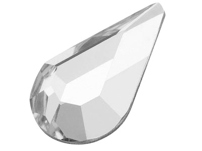 Crystal , Preciosa Czech MC Triangle Flatback Stones Style #438-21-210  Silver Foiled, size 6mm, 36pcs, P836