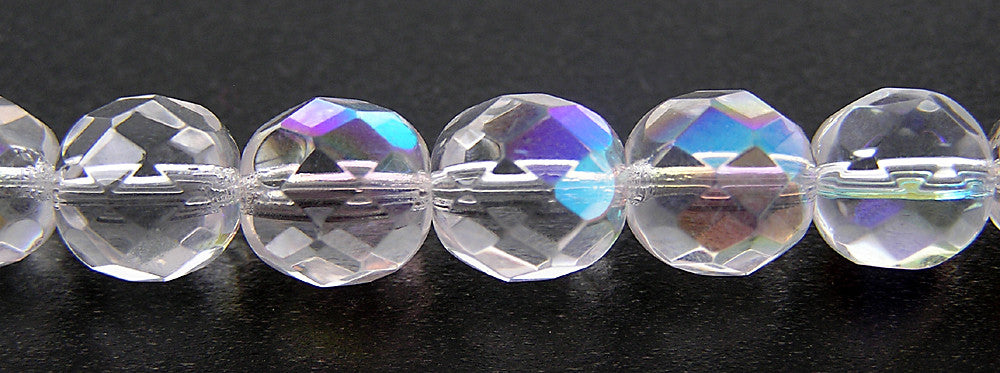 9 Pack: Crystal Czech Glass Faceted Beads, 8mm by Bead Landing™ 