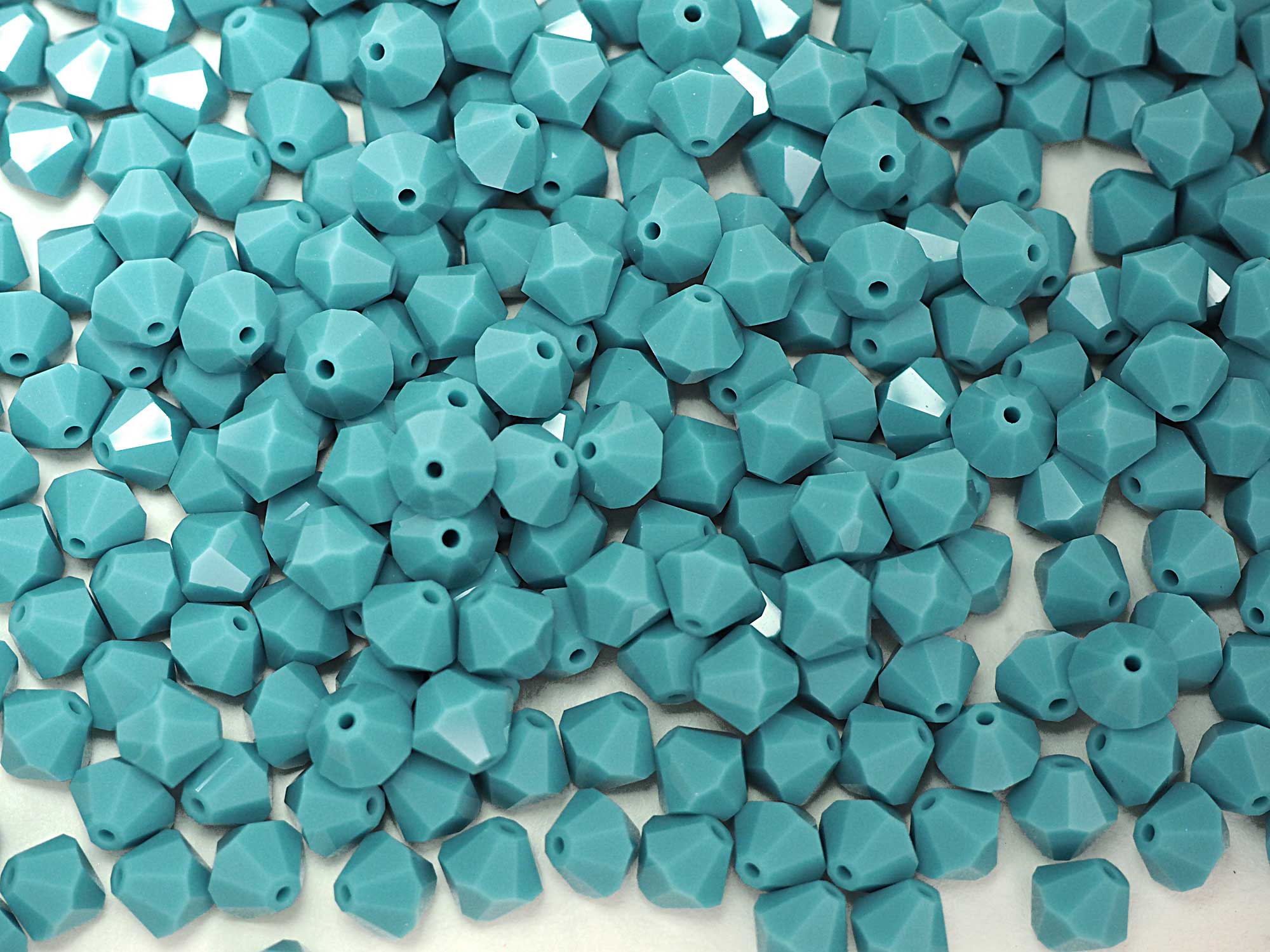 Cobalt Blue, Czech Glass Beads, Machine Cut Bicones (MC Rondell, Diamond  Shape), navy blue crystals