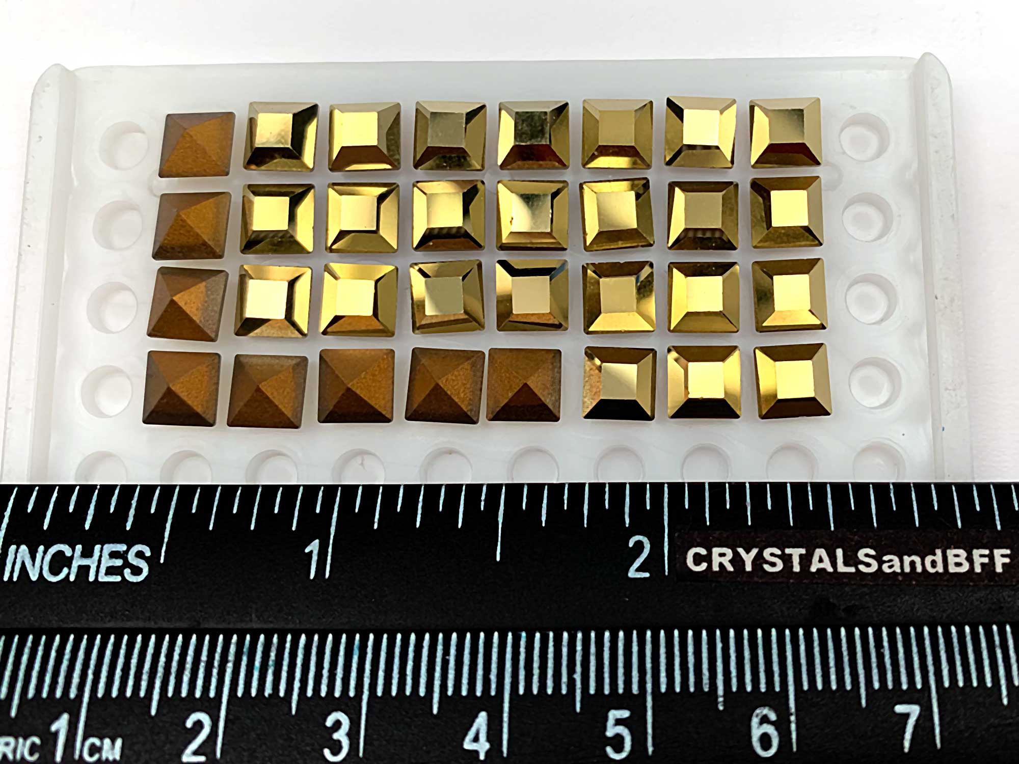 Vintage Swarovski Crystal Octagon Sew-On Rhinestone - 16mm - Rhinestone -  Appliques - Trims