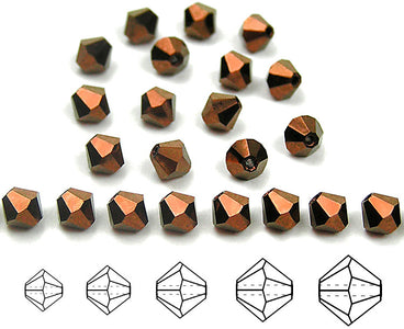 czech-mc-beads-bicone-Jet-Bronze