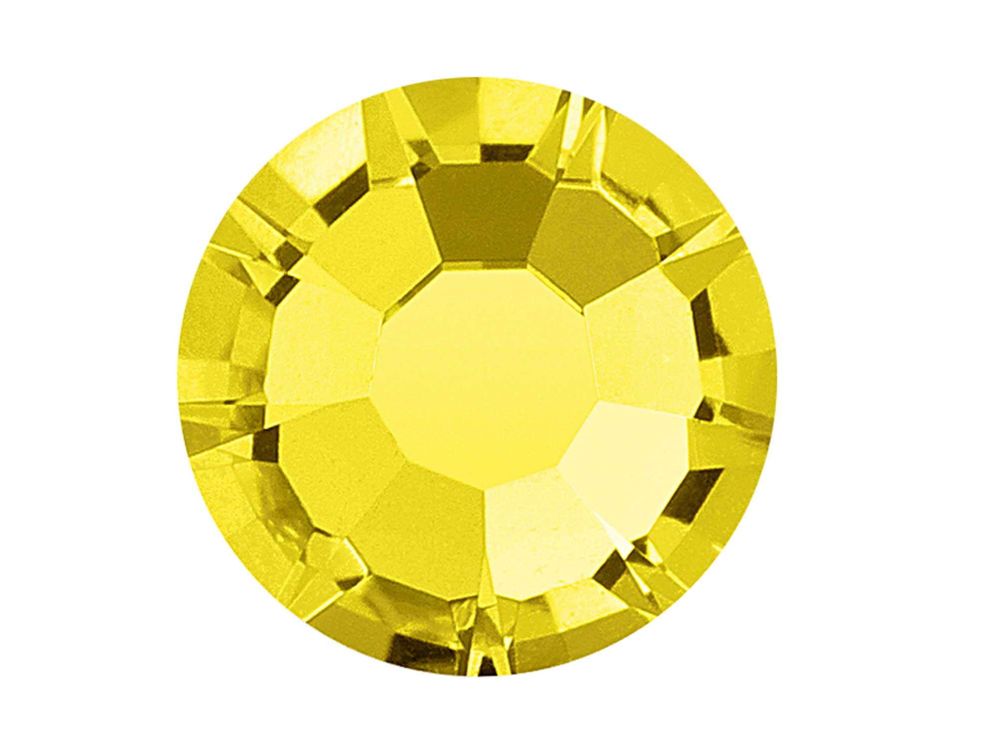 Citrine Yellow Transparent Rhinestones - AB
